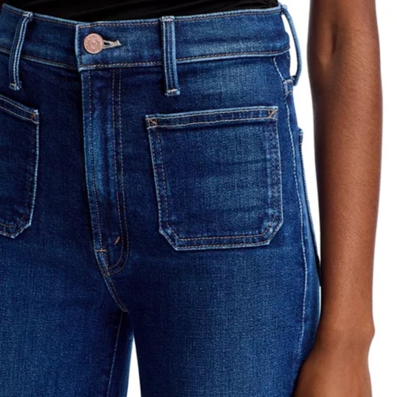 MOTHER PATCH PKT.RAMBLER ZIP SNEAK IN THESE BOOTS ARE MADE FOR WALKING HI RISE - Picture 5 of 15